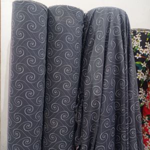 Kain Soft Jeans Denim motif 6 oz bahan jembray Harga Setengah Meter