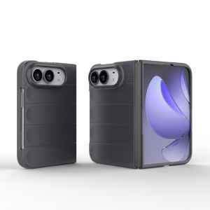 szhaiyu | Luxury Silicone Anti-drop Protective Phone Case for For IPhone Fold 18 Ultra Invisible Airbag Design Shockproof Cover