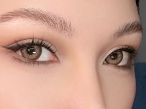 Softlens 1 pasang ASURA Brown/Blue/Green Big Eyes14.5mm Normal Softlen 2pcs Lensa Kontak soflens yearly use