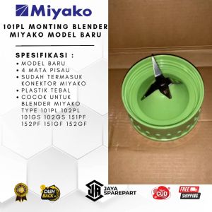 101PL Monting Blender Miyako Model Baru - Mounting Blender | Alat pembuat Jus | Mixer