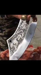 Pisau Daging Sapi 8.5 Inch & Pisau Dapur Chef Knife: Alat Potong Daging Berkualitas Tinggi