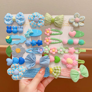 2025 New Childrens Milk Coffee Hair Clips Girls Side Clips Hair Accessories BB Clips Non-Damaging Hair Headwear