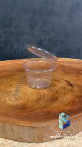 Tempat Saos Plastik 70 ml Cup Sambal Sauce Container Isi 50