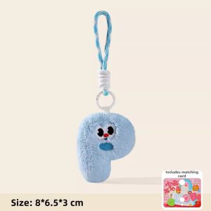 JIUJI | Alphabet Letter Plush Hanging Charm