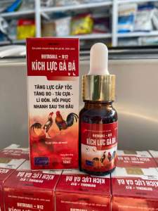 Combo phục hồi kích lực gà đá trước và sau thi đấu gồm lọ kích lực gà đá+ chymosin