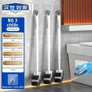 HANSHILIUJIA | Bàn Chải Toilet Góc Dài Tay Treo Tường