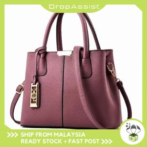 DROPASSIST 2026 READY STOCK Women Sling Crossbody Shoulder Handbag Bag Wanita Perempuan PU Beg Sandang Tangan