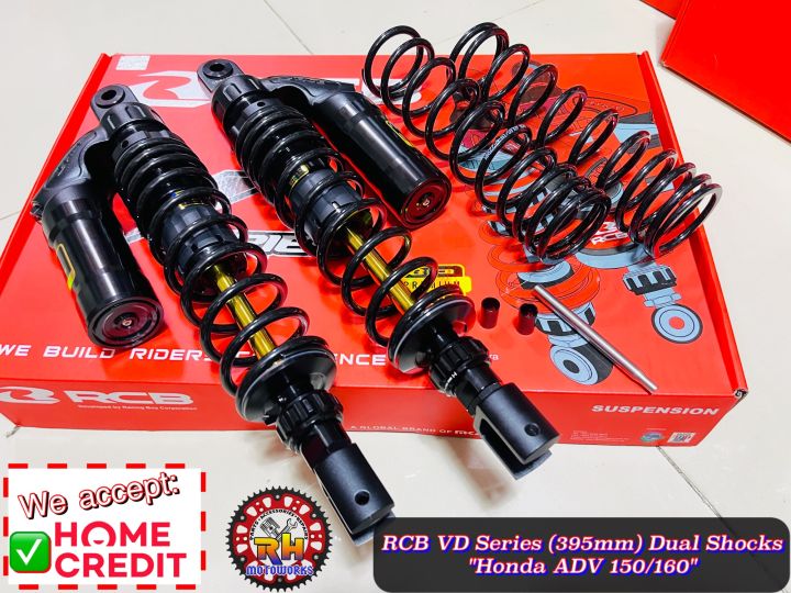 Honda ADV 150/160 RCB VD-Series 395mm Dual Rear Shocks | Lazada PH