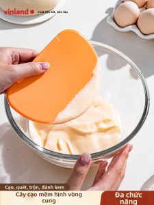 Vinland | Food-Grade Round Plastic Silicone Spatula