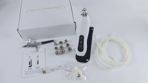 foreverlily | Portable Diamond Microdermabrasion Facial Peeling Machine Hydrating Airbrush Exfoliation Deep Cleaning Vacuum Blackhead Remover