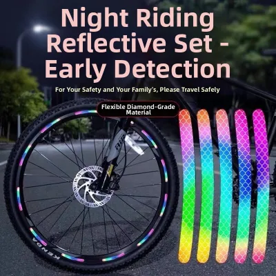 Reflective Stickers for Bicycle Accessories