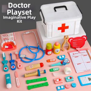 LEGEND of WOOD TOYS | Role Play Doctor Kit for Kids