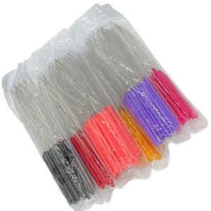 40 pcs Plastic handle loop pulling needle micro ring hair extension threader