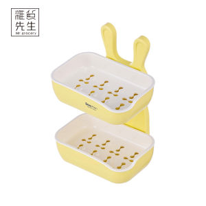 New Home Bathroom Child Soap Box Luxury Light Punch Free Mr Grocery PD JFHDG Creative Pure Color Soap Dish for Kids