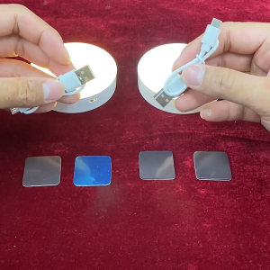 โคมไฟหัวเตียง ยึดผนังด้วยแม่เหล็ก ไฟกลางคืนเซ็นเซอร์ LED light ชาร์จ USB แบบพกพา 3 สี ปรับได้ แสงนุ่ม LEDไฟติดผนัง ไฟฉุกเฉินหัวเตียง