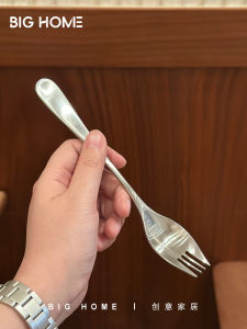 Premium Integrated Fork Spoon 1810 Stainless Steel Pasta Fork Salad Fork Western Dinnerware Soup Spoon Creative Home Use