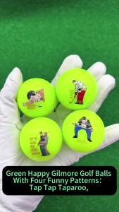 6 Pcs Funny Golf Balls for Men Adult Humor Trick Novelty Golfer Gift Set for Dad Boyfriend Coworkers Unique Professional