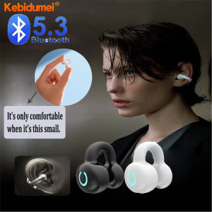 Kebigumei Tai nghe không dây tai nghe thể thao Bluetooth 5.3 Earbuds rảnh tay Tai nghe kèm micro cho điện thoại thông minh