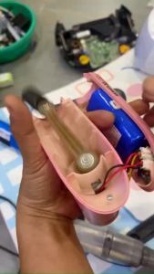 PIN 74V ( JACK 3 DÂY) CHO MÁY MÁY MASSAGE MINI GUN TRENDI... DUNG LƯỢNG 3500MAH LG BẢO HÀNH 9 THÁNG