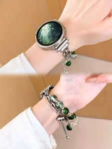 Uhada สร้อยข้อมือสตั๊ดสร้อยข้อมืออัจฉริยะ Huawei GT6 GT5 GT4 สร้อยข้อมือสตรีสร้างสรรค์ สร้อยข้อมือแฟชั่น สร้อยข้อมืออัจฉริยะ