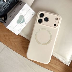 Official Liquid Silicone For Magsafe Phone Case for iPhone Air 16 17 Pro 15 14 Pro Max 13 12 Matte Magnetic Soft Cover With Box