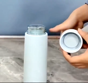 ACB LUCKY STAR  Nice cup glass bottle tumbler creative leakproof water cup stainless aqua flask 400ml No ratings yet 4 Sold