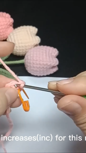 Anakkid---DIY hand-knitted wool flower crochet material package DIY gifts made by yourself