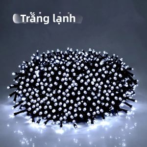 100M 50M LED Dây Đèn Nhiều Màu 8 Chế Độ Cho Ngoài Trời Sân Vườn Bãi Cỏ Giáng Sinh Halloween Cưới Năm Mới Lễ Hội Trang Trí