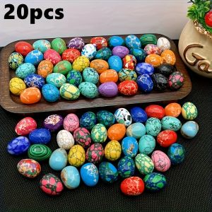 20pcs natural crystal beads perfect for DIY jewelry accessories/fish tanks flower pots garden decoration materials.