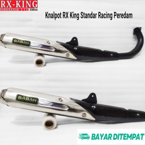 Knalpot RX King/Spesial Standar Racing Peredam