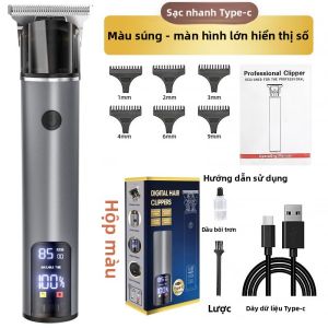 MONLEYTA | Máy tỉa lông nam chuyên nghiệp của Đức Máy cạo râu điện tự động Thiết bị cắt tóc cho nam Máy cạo râu điện lưỡi nhọn