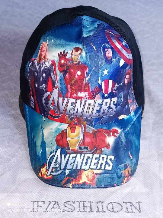 Character Cap for Kids - Avengers Design #AD8 | Lazada PH