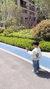 Diều Nhựa Hoạt Hình Diều Mini Có Cần Câu Điều Khiển Kích Thước 30cm-50cm Cho Bé