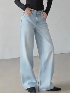 MANMI | Quần Jeans Đơn Giản Trẻ Trung Xanh Nhạt Hàn Quốc Mới Mùa Xuân