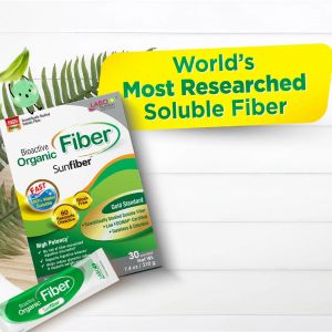 [3 Boxes] LABO Nutrition Bioactive Organic Fiber Bloat-free Sunfiber for Digestion Bowel Regularity Gut Health Weight Slimming Diarrhea and Constipation No Bloating or Gas • Made in Singapore •  30 Sachets