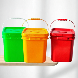 Square Heavy-duty Plastic Bucket 10L
