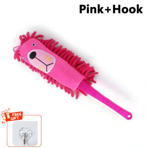 Microfiber Duster Brush Mini Cartoon Animal Dust Removal Cleaner Anti Dusting Brush Home Air-condition Car Cleaning Duster Brush