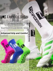 Professional Training Anti-Slip Soccer Socks Mid Calf