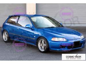 Honda Civic EG SR3 (2 Door) 1991 1992 1993 1994 1995 Door Visor / Window Vent Visor Deflectors (MADE IN MALAYSIA)
