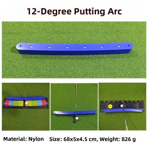 G-ONE GOLF | Right Hand 5 Types 12 Degree Golf Putting Training Mat