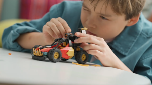 [BrickStory] LEGO NINJAGO Kai and Cole’s Combiner Vehicles (71864)(394 Pieces)