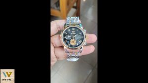 OLEVS Jam Tangan Pria Anti Air Original Cowok Terbaru Tahan Luxury Led Sport Analog Multifungsi Chronograph Stainless Steel Watch Men Cod