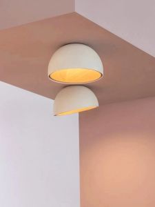 SHEJISHIBULUO | Modern Nordic Wood Grain LED Ceiling Light