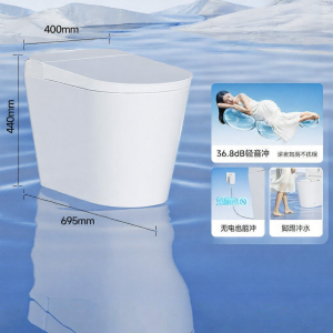 DONGPENG | No Water Pressure Measurement Required Electric-Free Smart Toilet