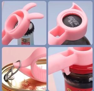 Alat Pembuka Tutup Botol Lucu Bottle Opener 4in1  Bentuk Animal
