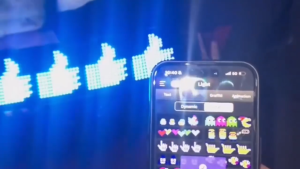 EXPOSE Car Smart Led Display Screen For Night Light Flexible DIY Car Running LED Matrix Pixel Panel Screen With BT APP