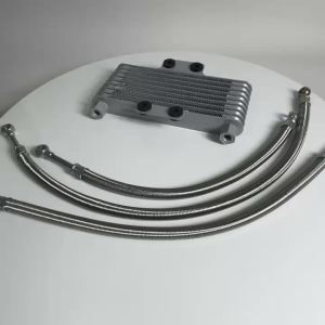 Bộ Tản Nhiệt Dầu Xe Máy Cho KTM Honda Yamaha Kawasaki Động Cơ 4 Thì Motocross ATV Dirt Bike Enduro Phụ Kiện