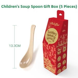 Rice Husk Eco-Friendly Infant Spoon