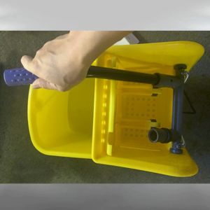 36L maid Thickened Side Press squeezer Bucket Mop Malls Commercial Heavy Duty Mop Squeezer with wheels