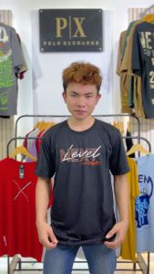 Baju Kaos Distro Pria Wanita Murah Sablon Next Level Polo Exchange PE 24s